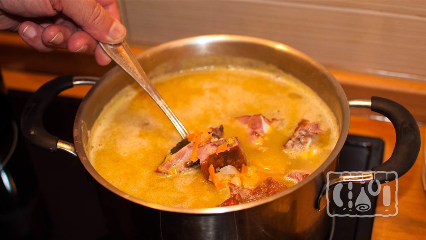 Гороховый суп со свининой рецепт приготовления с фото