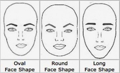 Как подобрать форму бровей для круглого типа лица 