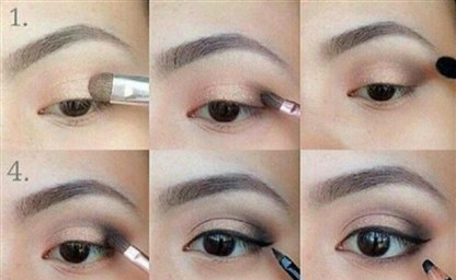 Как увеличить глаза с помощью макияжа Как визуально 