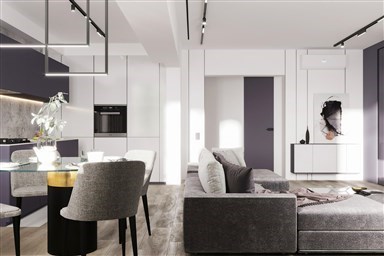 Дизайн интерьера двухкомнатной квартиры в панельном доме