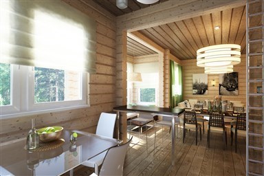 Кухня в деревянном доме 50 фото красивых интерьеров лучшие 