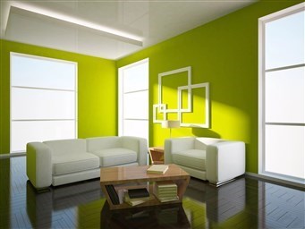 Возможности дизайна покраска стен в два и более цвета